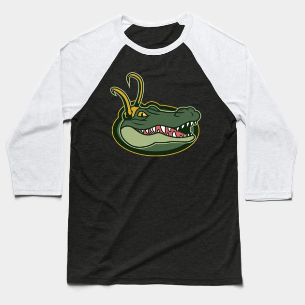 Gators of Mischief Baseball T-Shirt by Moysche